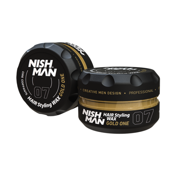 Nishman Hair Styling Aqua Wax No. 07 (Gold One)