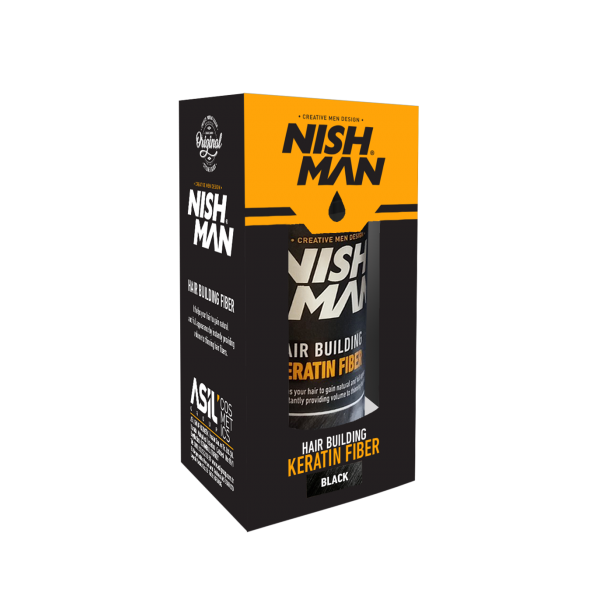 NISHMAN HAIR BUILDING KERATIN FIBER 21Gr (4 COLOUR)