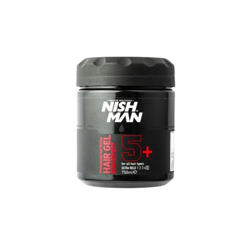 NISHMAN HAIR GEL NO.5+ GUM EFFECT 750ML