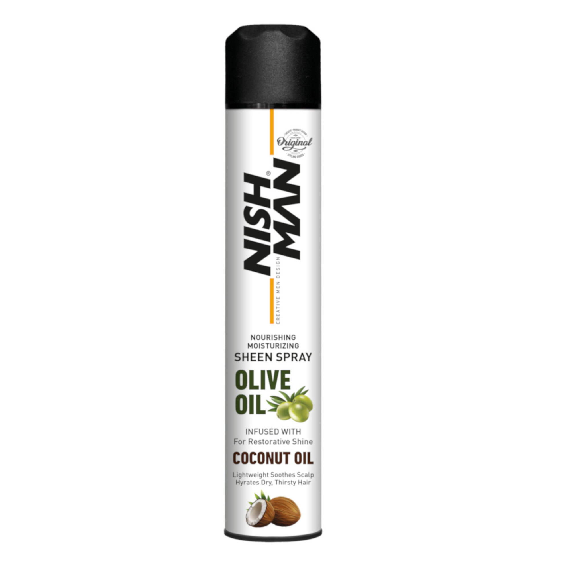 NISHMAN OLIVE OIL HAIR SPRAY 400 ML