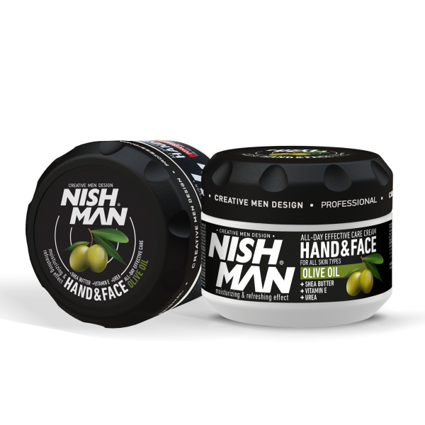 NISHMAN OLIVE OIL HAND & FACE CARE CREAM 300 ML