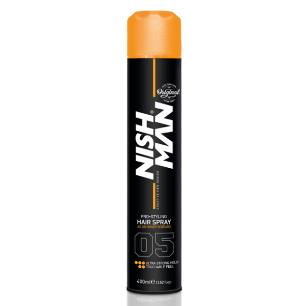 NISHMAN ULTRA HOLD HAIR SPRAY NO.05 400 ML