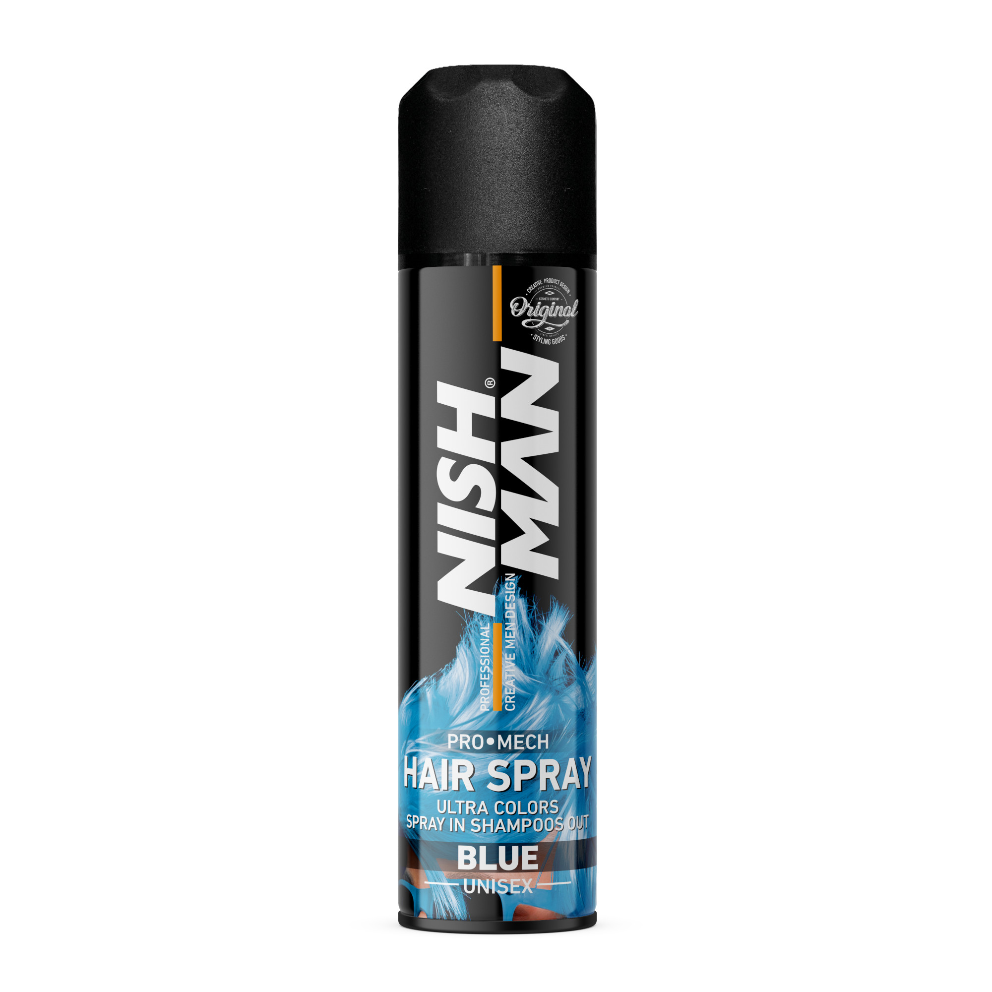 Nishman Professional Hair Color Spray (Blue) 150 ML