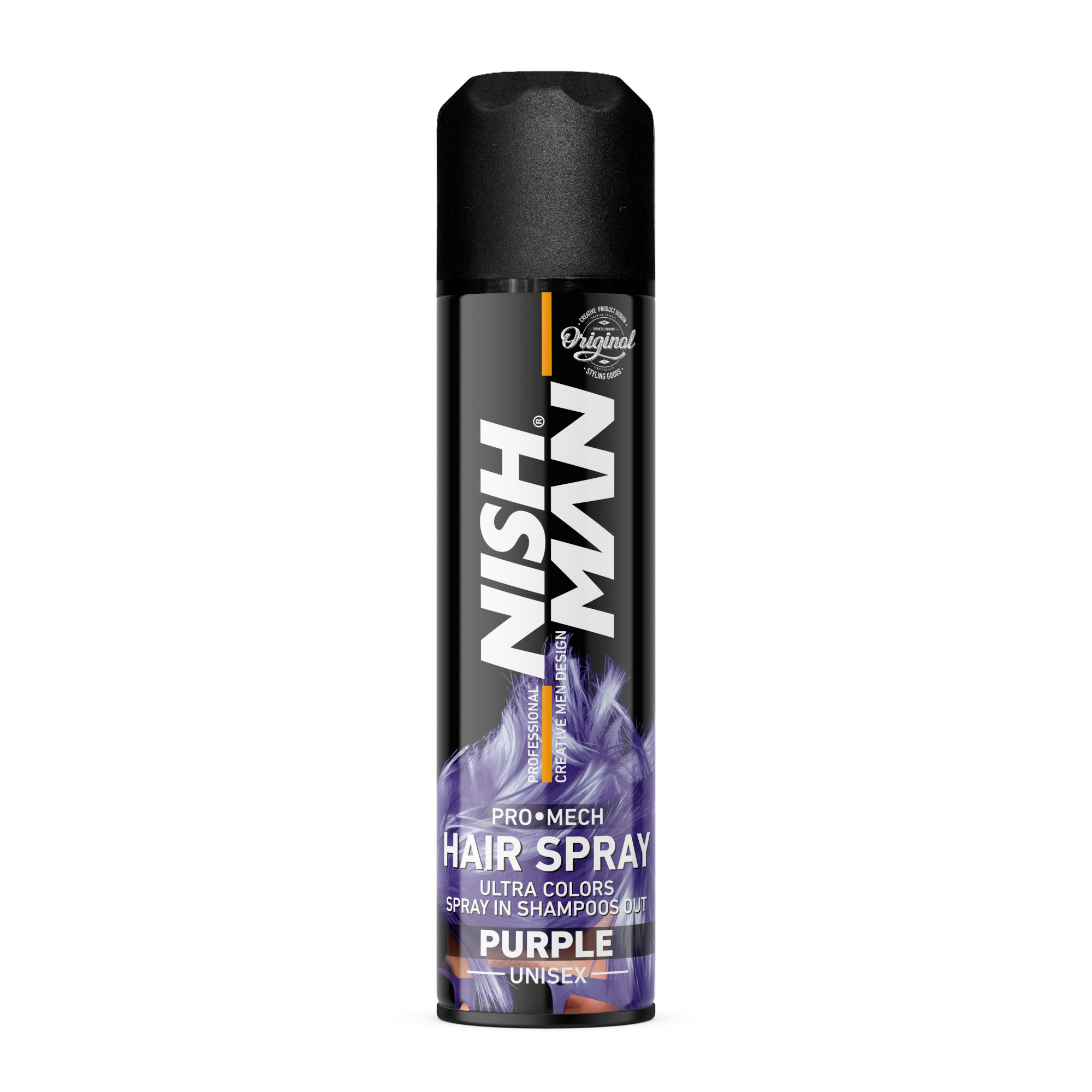 Nishman Professional Hair Color Spray (Purple) 150ML