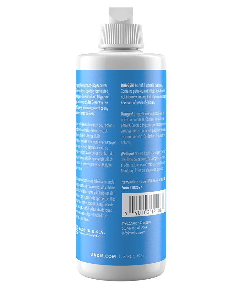 Andis 4oz Bottle Oil - Imagen 2