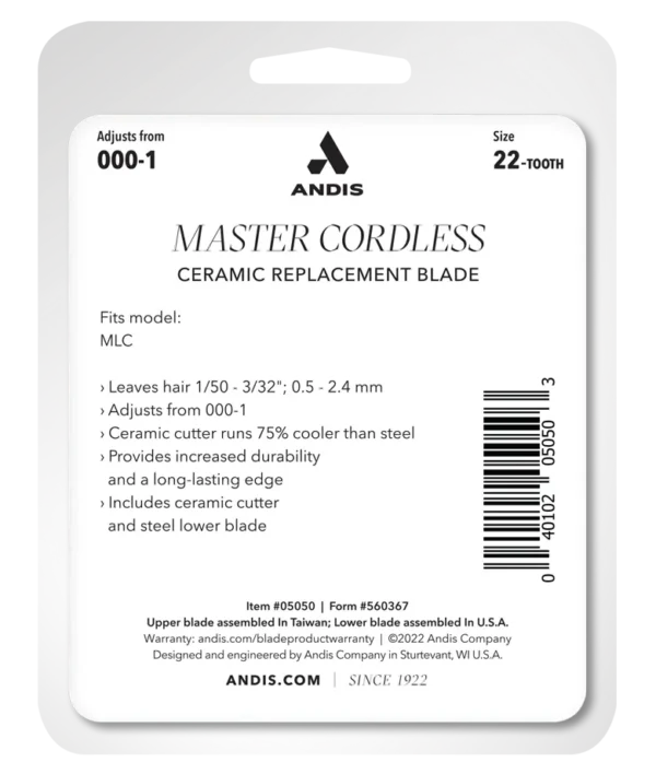 Cuchilla Cerámica para Master® Cordless Li Clipper - Imagen 2